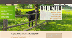 Desktop Screenshot of naturzaun.com